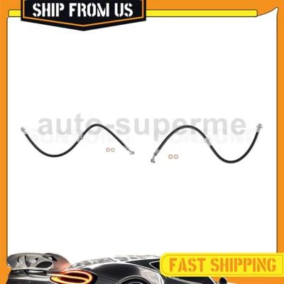 For Chevrolet City Express 2015-2017 Front Brake Hose Line 2PCS - Image 1 of 4