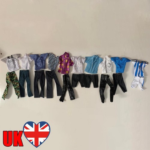 VETEMENTS Mix Bambola Giocattolo Mini Fidanzato Vestiti Casa delle Bambole Giocattolo Vestire Gioco Accessori