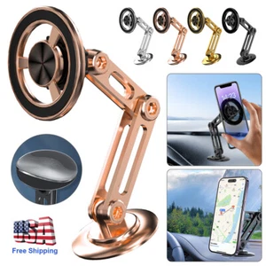 Universal Car Truck Magnetic Mount Phone Holder Stand Dashboard/Windshield 360°~ - Picture 1 of 13