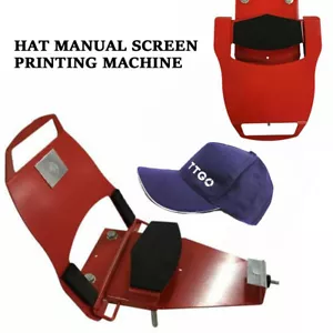Hat Champ Silk Printing Clamp W/ Standard Platen Screen 6"x3.375" Printer Pallet - Picture 1 of 12