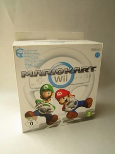MARIO KART WII - NINTENDO WII VERSIONE BIG BOX GIOCO CON VOLANTE - Foto 1 di 2