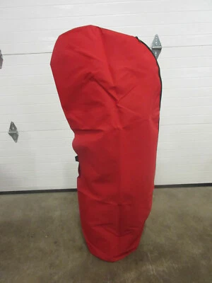 BRAND NEW carry sports Cordura soft side collapsible golf bag travel cover Red