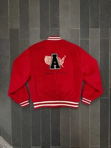 Varsity Jacket red Asos Design - Imagen 1 de 7
