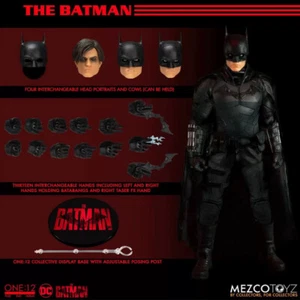 Figuras de acción originales Mezco Toyz 17 cm The Batman 1:12 Bruce Wayne juguete - Imagen 1 de 8
