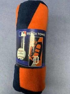 Detroit Tigers Beach Towel 34 X 72 Inches MLB Officially Licensed Northwest Soft - Picture 1 of 12