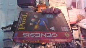 SEGA GENESIS CHAMPIONSHIP POOL CIB COMPLETE Contacts Have Been Cleaned & Tested - Picture 1 of 9