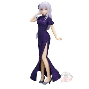 Emilia Glitter & Glamours Banpresto Re : Zero Anime Figure Feminine Features - Picture 1 of 7
