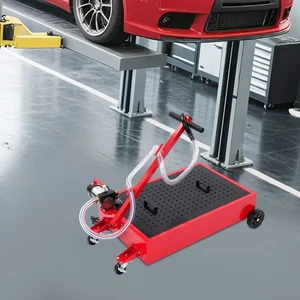 17Gallon Portable Oil Drain with Pump Truck Oil Drain Low Profile Oil Change Pan - Picture 1 of 12