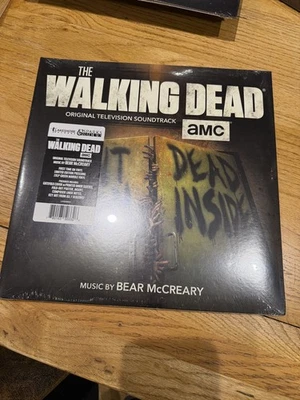 The Walking Dead Vinyl Record  AMC Original Television Soundtrack Marble Green - Image 1 of 2