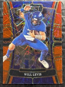 2023 Panini Select Draft Picks - Will Levis Red Laser Prizm #3 (RC) Kentucky - Bild 1 von 2