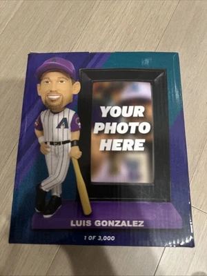 Luis Gonzalez Arizona Diamondbacks Limited Edition Frame Bobblehead 1 Of 3000 - Image 1 of 4