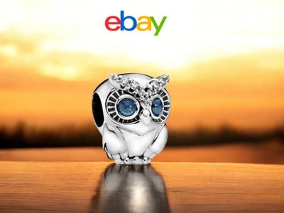 Pandora Charm Gufetto Argento - Immagine 1 di 4