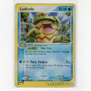 Pokémon TCG Ludicolo 020 EX Series Value Pack Holo Promo Card EN-DMG 2004 - Picture 1 of 3