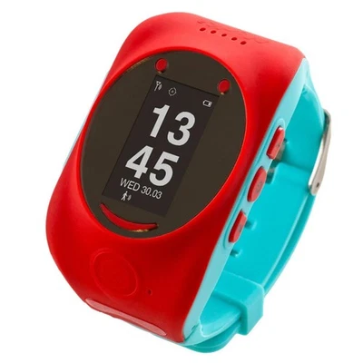 MyKi Watch Kinder 2G Smartwatch Rot Blau GPS Echtzeit Ortung SOS Tracker Neu OVP - Bild 1 von 4