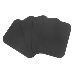 5 Pcs Feille De Fer À Support Magnétique Assiette Téléphone Plaque Métal - Photo 1/12