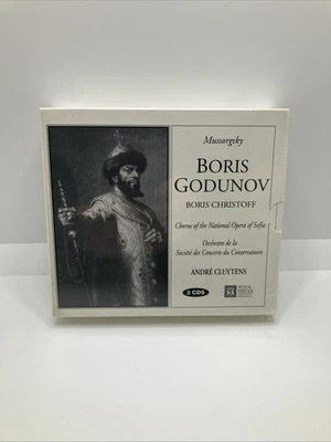 3 CDS BORIS GODUNOV Mussorgsky Chorus of National OPERA of Sofia Andre Cluytens - Image 1 of 4
