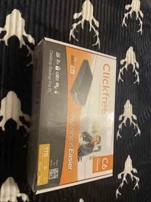 Brand New 1TB Click Free Automatic Back Up C6 - Image 1 of 2