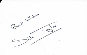 DICK TAYLOR - SIN DUEÑO Por favor avise si sabe tarjeta firmada - Imagen 1 de 1