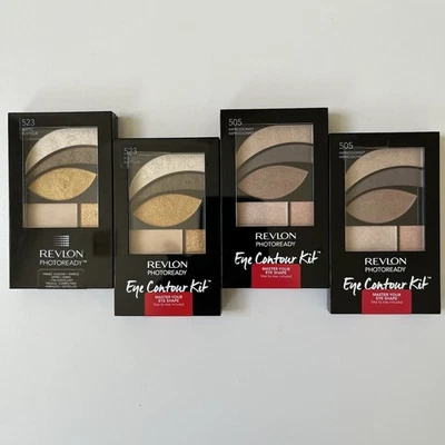 SEALED (4) REVLON Photoready Eye Contour Kit Primer Eye Shadow #505 , #523 0.1oz - Image 1 of 3