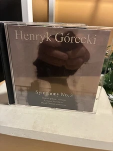 GORECKI - Symphony No 3 Zinman / Dawn Upshaw CD 1992 - Picture 1 of 5