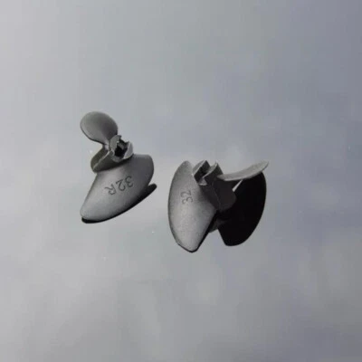 Nylon Kunststoff Model Schiffsschraube Propeller 2-Blatt für RC Modell Boot Teil - Bild 1 von 4