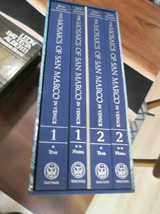 DEMUS Mosaics of San Marco in Venice 4 Vols in slipcase - Picture 1 of 4