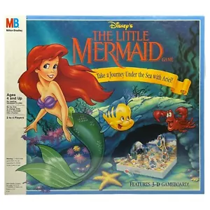Milton Bradley Walt Disney La Sirenita Juego de Mesa 3D De Colección Nuevo Precintado - Imagen 1 de 2