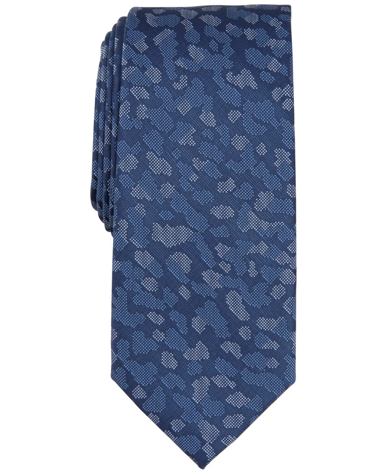 ALFANI Men's Tie Arlene Abstract Navy