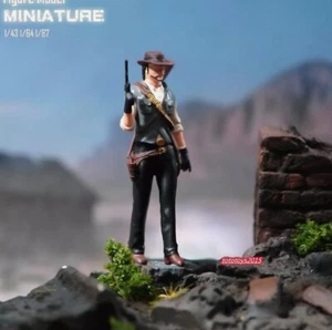 1/18 Miniature Painting Model Red Dead Redemption John Maston Scene Prop Toy - Picture 1 of 3