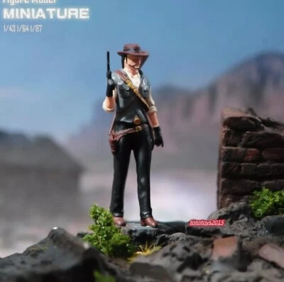 1/18 Miniature Painting Model Red Dead Redemption John Maston Scene Prop Toy - Image 1 of 3