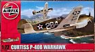 Airfix Curtiss P-40B Warhawk Plastic Plane Kit 1:72 #A01003b New