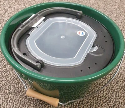Köderfischbehälter, Eimer mit herausnehmbarem Einsatz 13l/18l/25 Liter - Bild 1 von 3