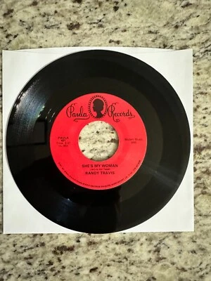 Randy Travis - She's My Woman/All The Praises OG 45 RPM, Paula Records, 431 - Image 1 of 2