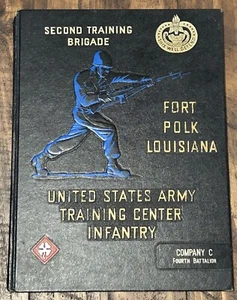 1970 United States Army Training Center Fort Polk Louisiana Co C 4th Battalion - Picture 1 of 8