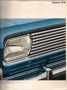 Ford Taunus 15M 1966-1967 UK Market Sales Brochure Saloon Coupe Station Wagon - Picture 1 of 2