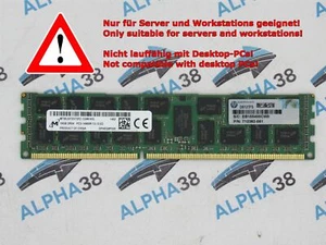 Micron 16 GB Rdimm DDR3-1866 RAM Dell Precision Work Station T3610 Server RAM - Picture 1 of 1