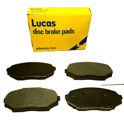 Pastillas de freno delanteras orgánicas Lucas Girling - GP3110 / 7337-D457 - Mazda, Isuzu y Geo Foto 1 de 4