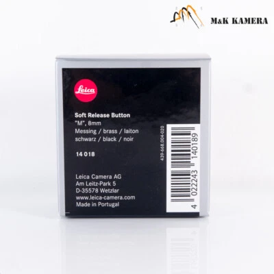 Leica Soft Release Button Black 8mm #018 - Image 1 of 4