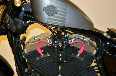 ♤ JBSporty ♤ Kit de reubicación de encendido de bobina Harley Sportster Iron 48 72 ♤ ROSA 8 mm Foto 1 de 4