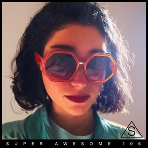 Gafas de sol para mujer octogonales de gran tamaño retro chic moda doble borde - Imagen 1 de 33