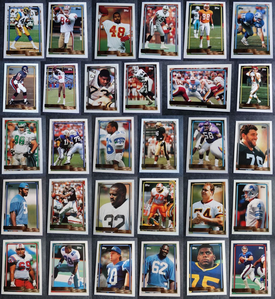 1992 Topps Gold Football Cards Complete Your Set You U Pick From List 601-759 - Image 1 of 1