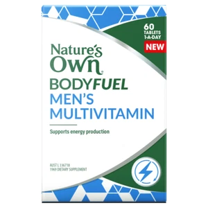 Nature's Own Bodyfuel Men's Multivitamin 60 Tablets Natures Own Body Fuel Mens - Picture 1 of 4