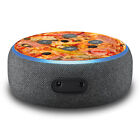 2er Set Aufkleber Pizza passend für Alexa Echo Dot Gen.3 Assistant R137-34