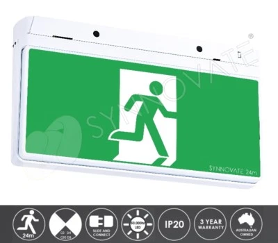 LITHIUM LED Emergency Exit Light suit QUICKFIT PQFLED CLEVERFIT CCFPRO brackets - image 1 of 3