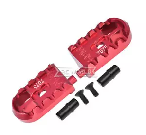 Für 1/4 Losi Promoto Fahrrad FUSSSTIFTE SET Metall Upgrade #MX014 - ROT- - Bild 1 von 8