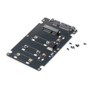 mSATA SSD to 2.5 inch SATA3.0 sata 22pin Adapter Card with Case 7mm Thickness - Photo 1/14