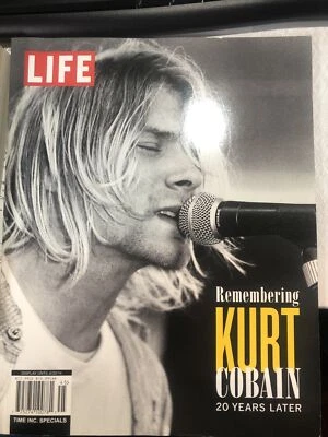 LIFE Magazine Remembering Kurt Cobain 20 Years Later Nirvana 2014 - Image 1 of 3