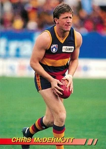 1994 ADELAIDE CROWS AFL Card CHRIS MCDERMOTT - Bild 1 von 2