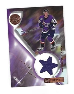 Jay McClement 2001-02 Upper Deck Prospects Game Edition Jersey card, # J-JM, - Picture 1 of 2