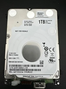 Disque dur WD Western Digital WD10SDZW-59UMGS0 1 To 2,5" HDD USB DEC 2018 - Photo 1/2